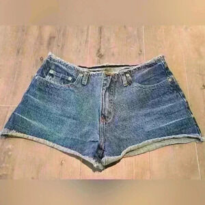 2000's Jean Shorts Original Threads Raw Hem Waist